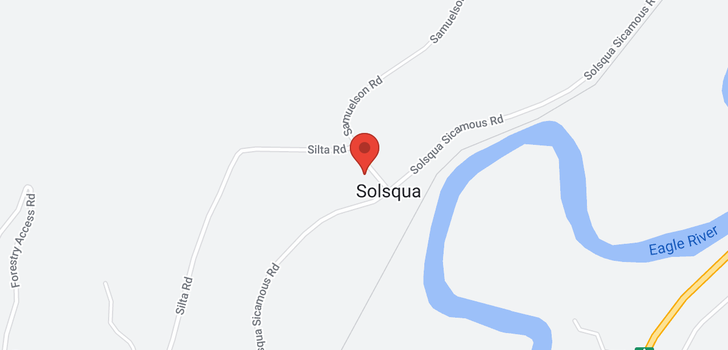 map of 1317 Solsqua-Sicamous Road